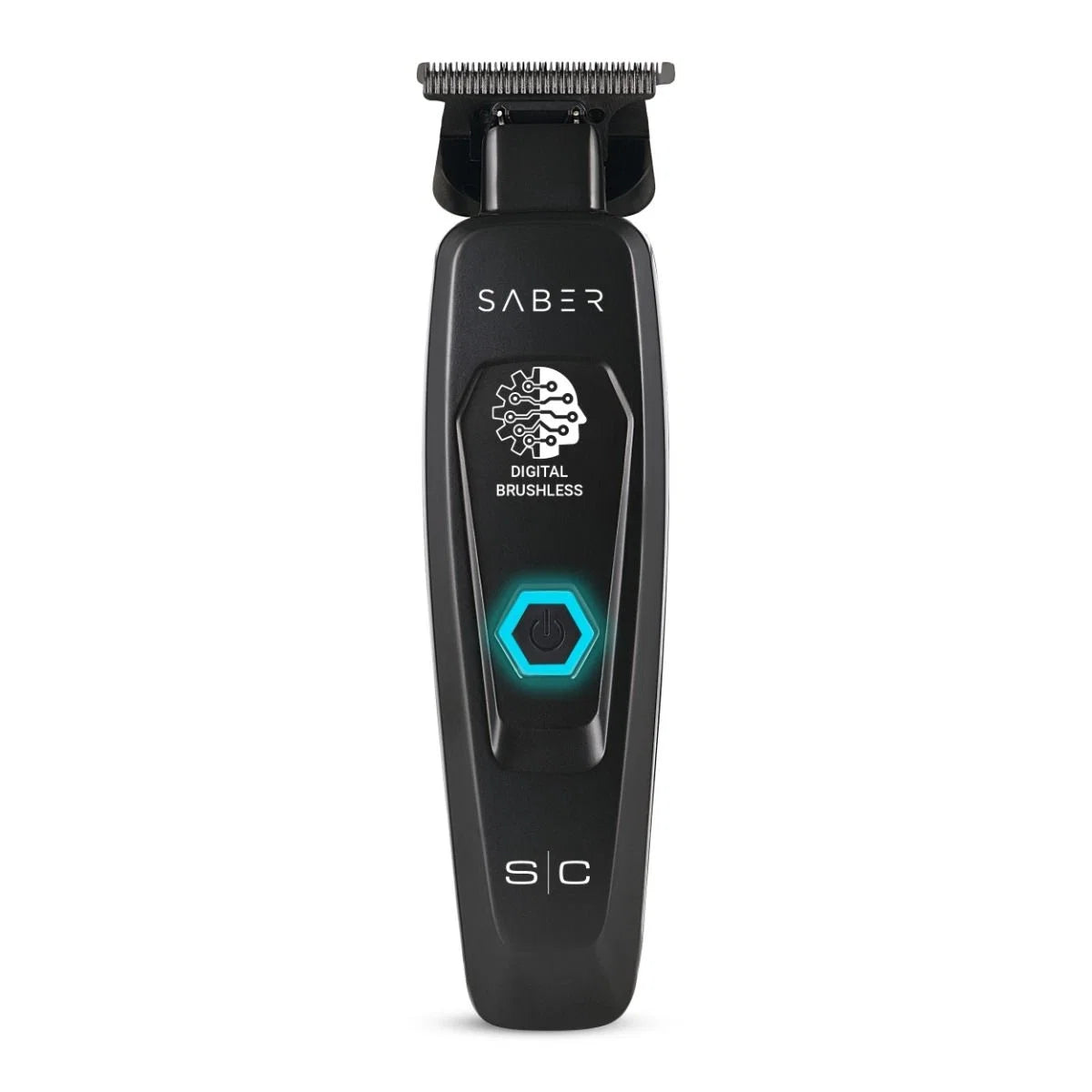 StyleCraft Saber Professional Metal Trimmer Digital Brushless Motor Black