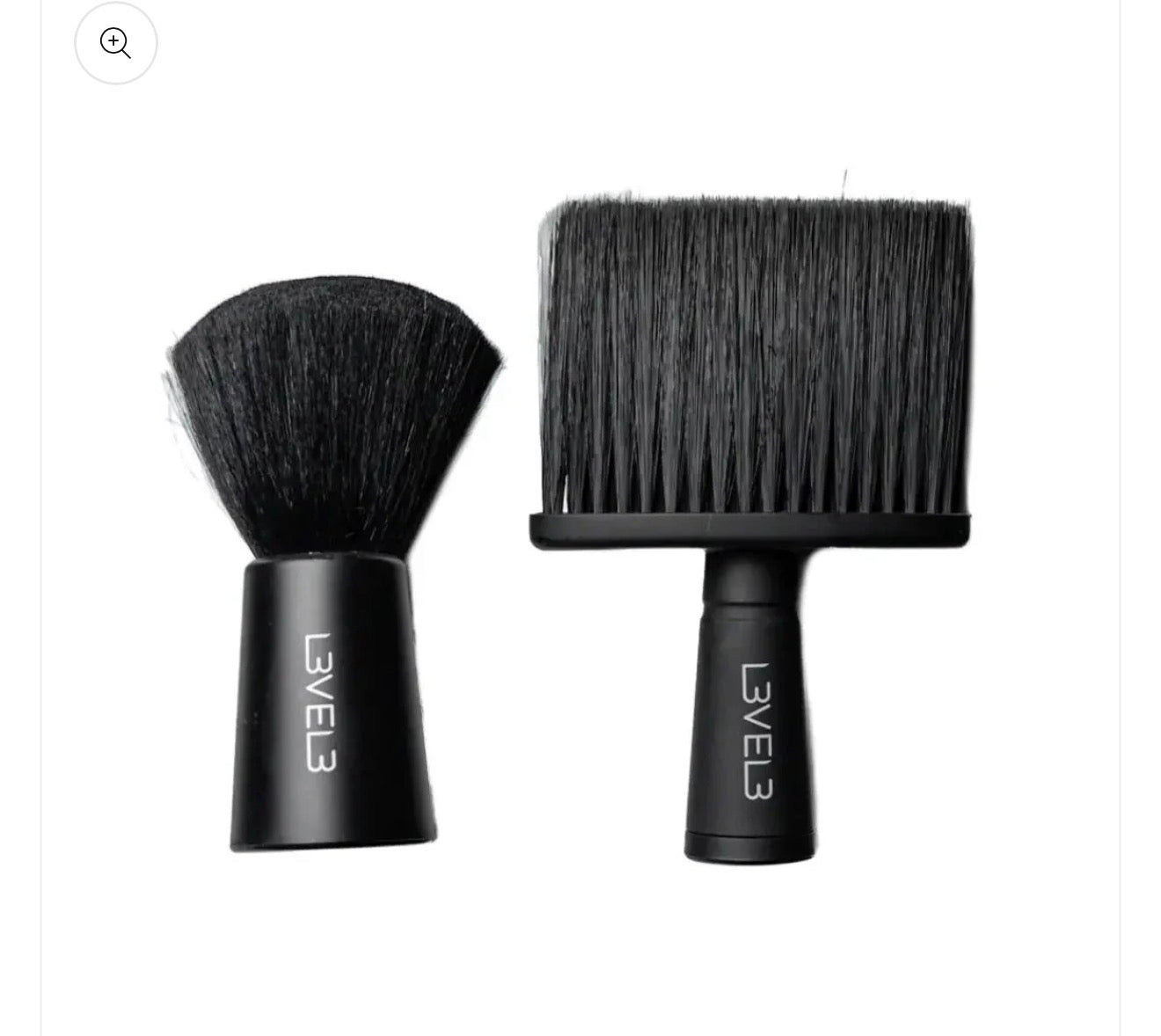 L3VEL3 Barber Neck Brush Set – 2 Pack Professional Barber Dusters