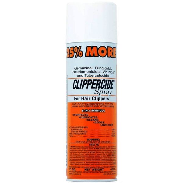 Clippercide disinfectant spray (15oz)