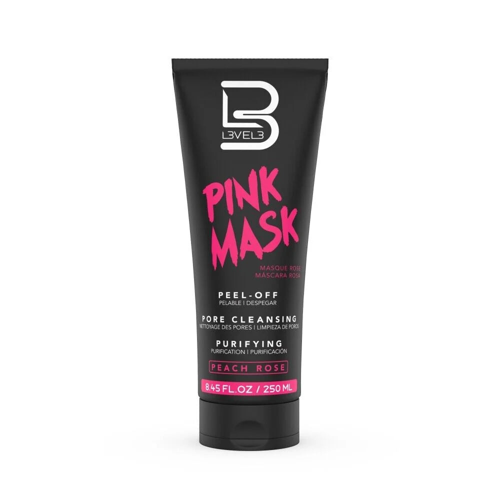 Level 3 Black & Pink Mask Peel-Off Pore Cleaning Purifying 8.45 fl oz
