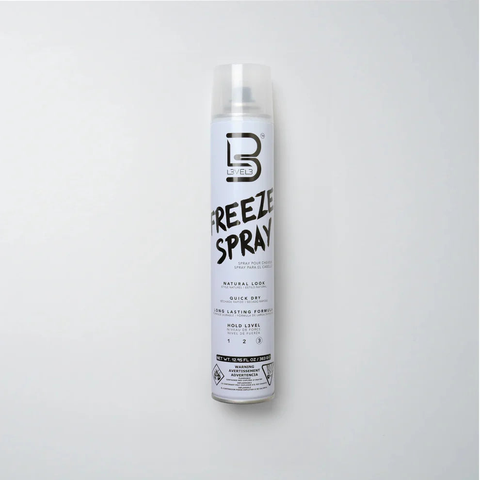 Level 3 Freeze Spray Natural Look Quick Dry Long Lasting Formula 12.95fl oz