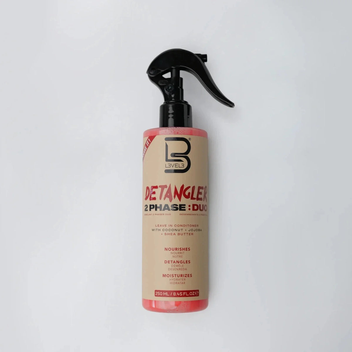 Level 3 Detangler 2 Phase Duo Leave In Conditioner 8.45fl oz 250mL